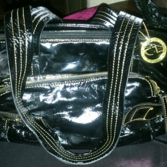 Chinese Laundry patent leather like bag