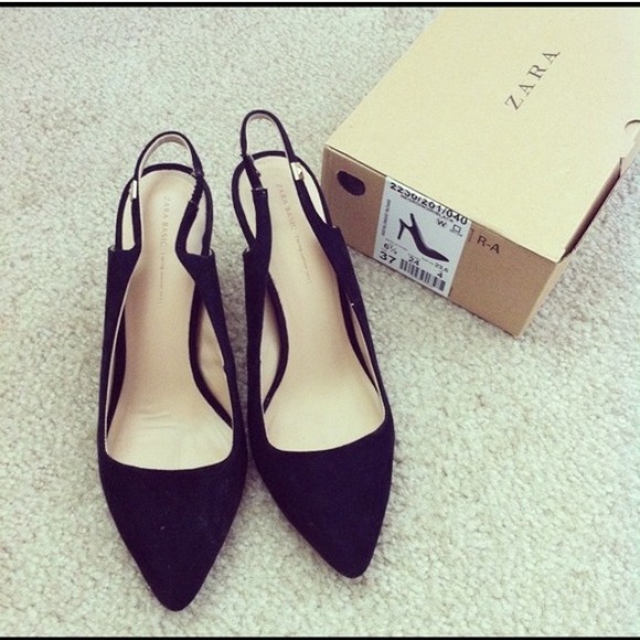 ❌SOLD❌Black Zara heels