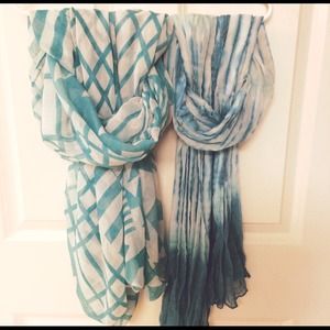 Teal Scarf Bundle