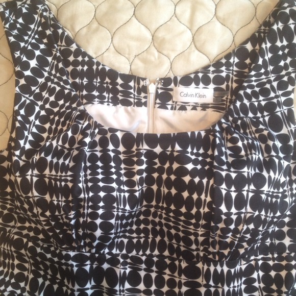 Black and white dress