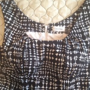 Black and white dress