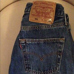 Vintage levi high waist mom jeans 24/25