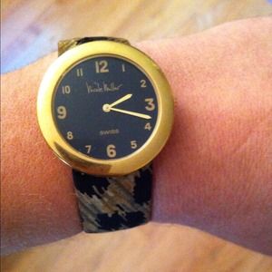 Vintage Nicole Miller watch.