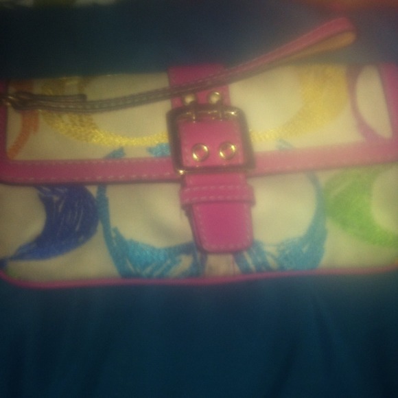 Coach wristlet.