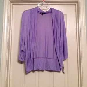 New purple cardigan