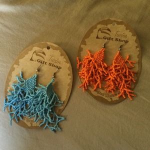 Beaded Dangle Earrings