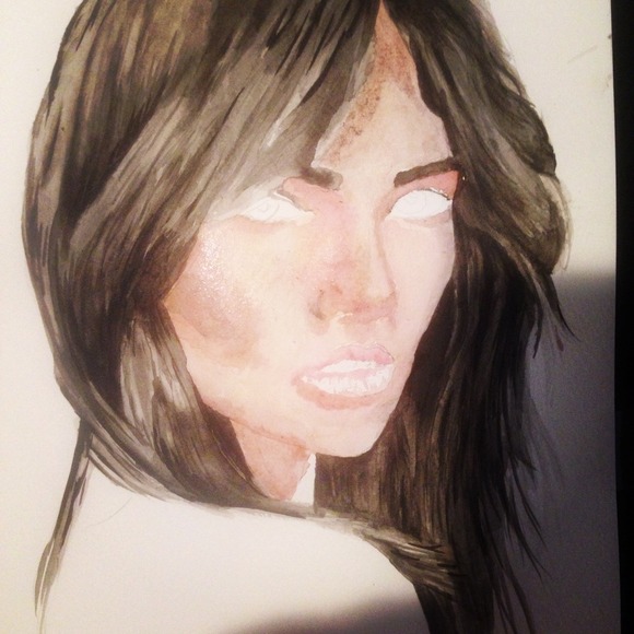 Watercolor painting original art for sale - Picture 3 of 4