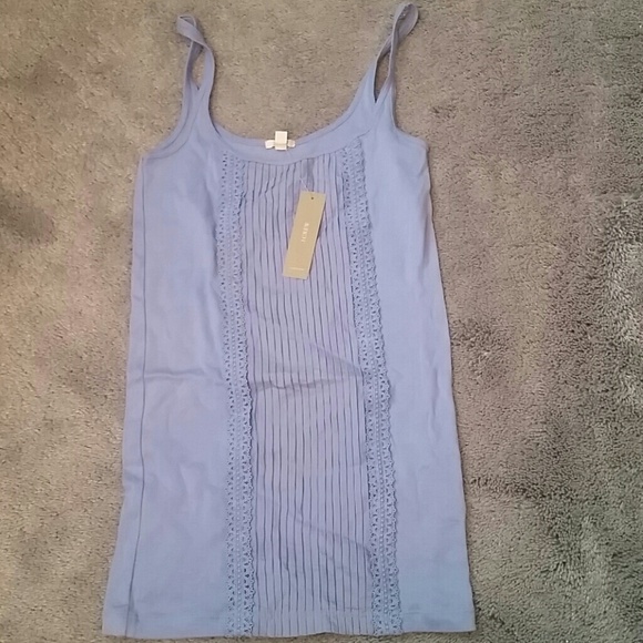 J crew periwinkle cami tank