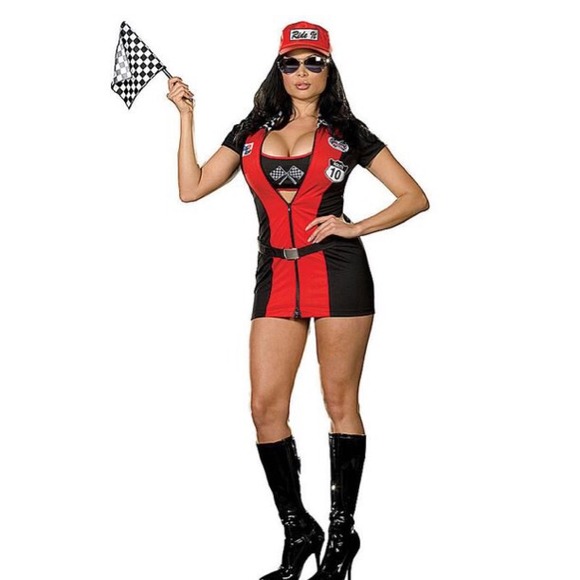 Dreamgirl Dresses Joy Rider Race Car Driver Halloween Costume Poshmark