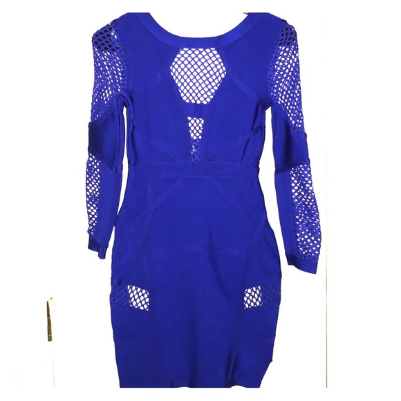 Royal blue bandage dress- MAKE AN OFFER!