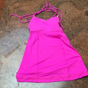 Pink lululemon halter top!