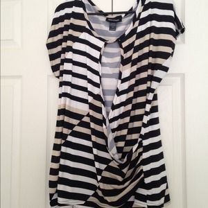 Ashley Stewart open front top