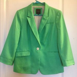 Green blazer