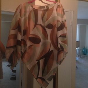 Sheer Triangle Blouse