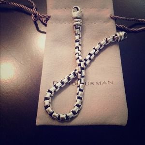 David Yurman women's silver bracelet