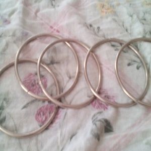 Vintage Melrose Ave Metal Bangles from 1982