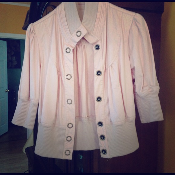 Pale pink jacket