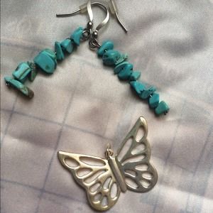 Butterfly necklace pendant