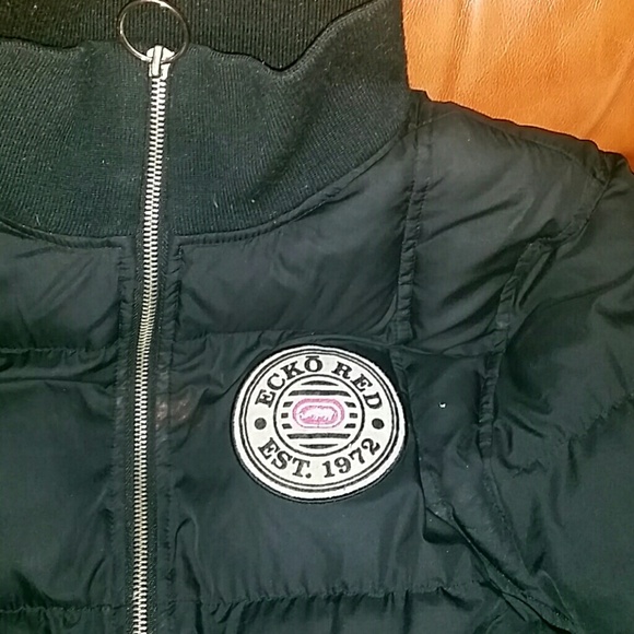 Black bubble coat