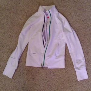 White NikeFit Jacket