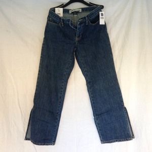 Gap Side Split Capri Size 4 NWT $42