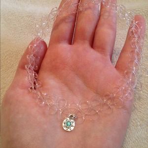 clear tattoo choker