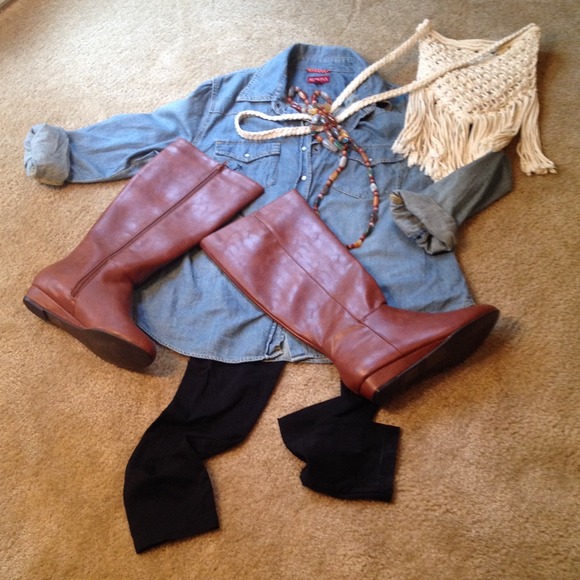Chestnut - Tall Riding Boots - Picture 2 of 4
