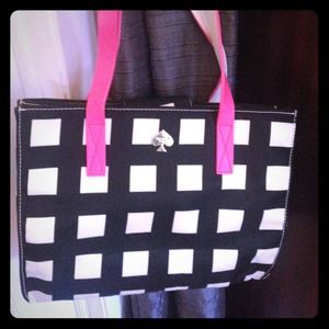 Authentic Kate Spade checkered bag