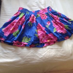 Floral A&F skirt