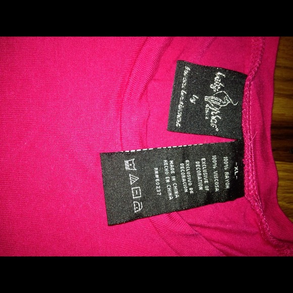 Hot pink Baby Phat long sleeve tunic. - Picture 2 of 3