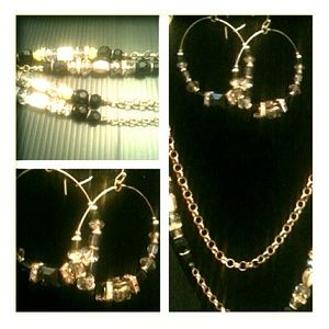 Necklace and Earrings