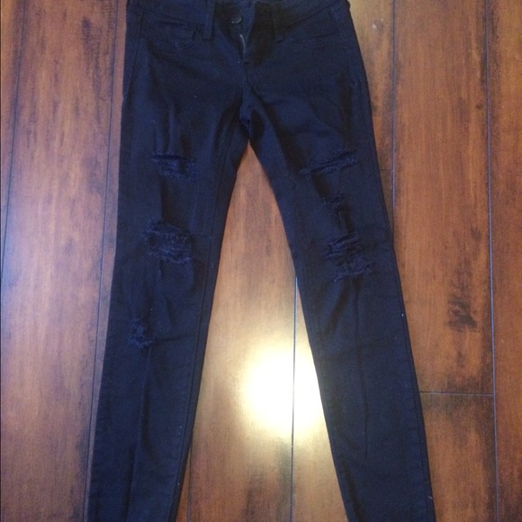 SOLD-Black denim - Picture 2 of 2