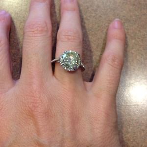 Beautiful canary yellow ring