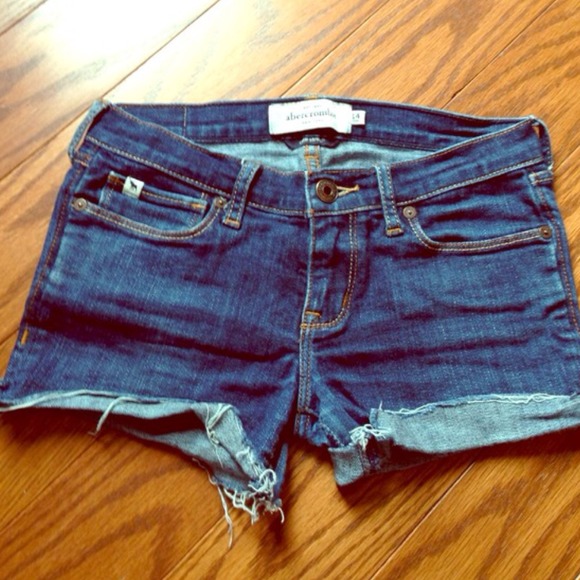 Kids 14 Abercrombie & Fitch Jean Shorts