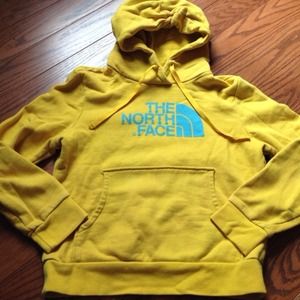 The North Face Kids M Yellow Sweatshirt