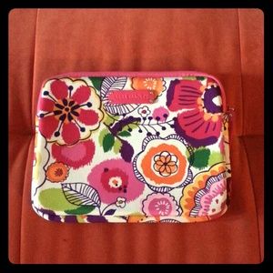 Vera Bradley iPad sleeve in Clementine
