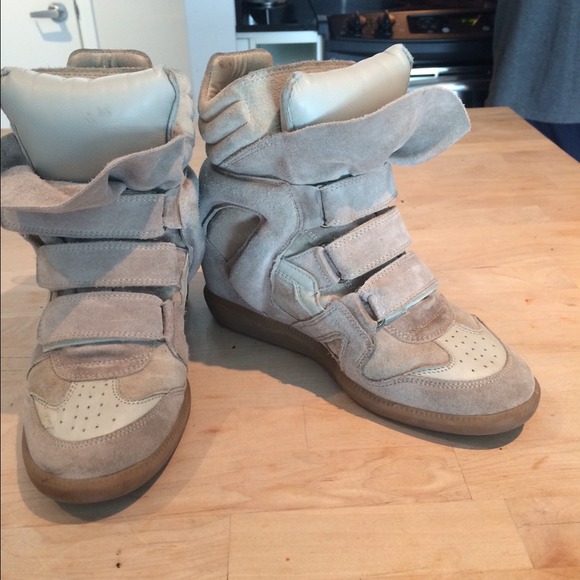 ♦️SOLD♦️Isabel Marant Beige Bekett Sz 38