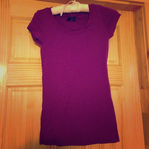 Cynthia Rowley purple TEE