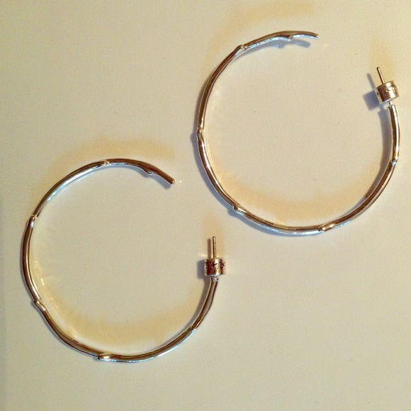 CHLOE+ISABEL: tree branch hoop earrings