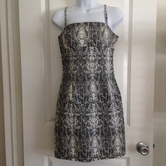 SNAKE PRINT DRESS - Picture 4 of 4
