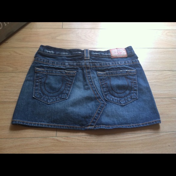 Like a new True Religion denim skirt