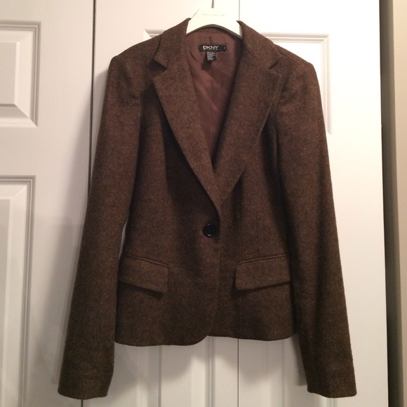 Wool blend jacket