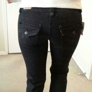 NWT! Hydraulic Black Slim Fit Denim