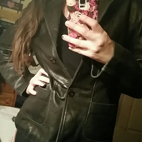 ❄️ Brandon Thomas ❄️ Vintage Supple Butter Leather Jacket 🖤 🧥❣ - Picture 7 of 9