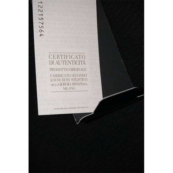 💝SOLD!!! 💝 EMPORIO ARMANI black short dress - Picture 3 of 3