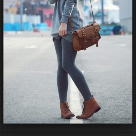 Grey jeggings
