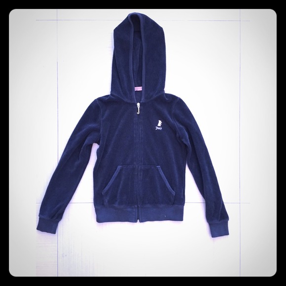 Juicy Couture terry cloth kids hoodie