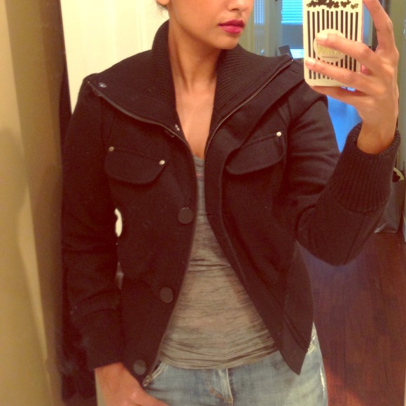 High collar moto jacket - Perfect for fall/winter