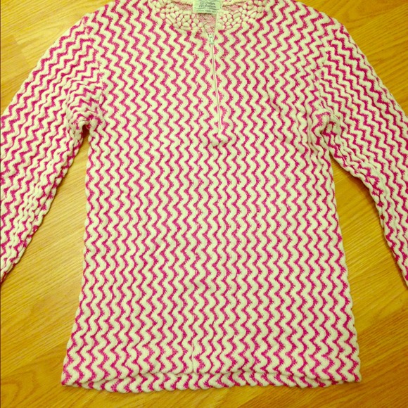 Striped sweater.