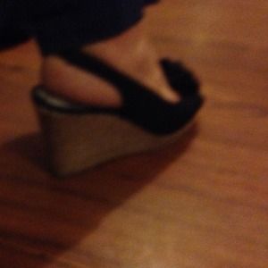 Wedge open toe Shoes